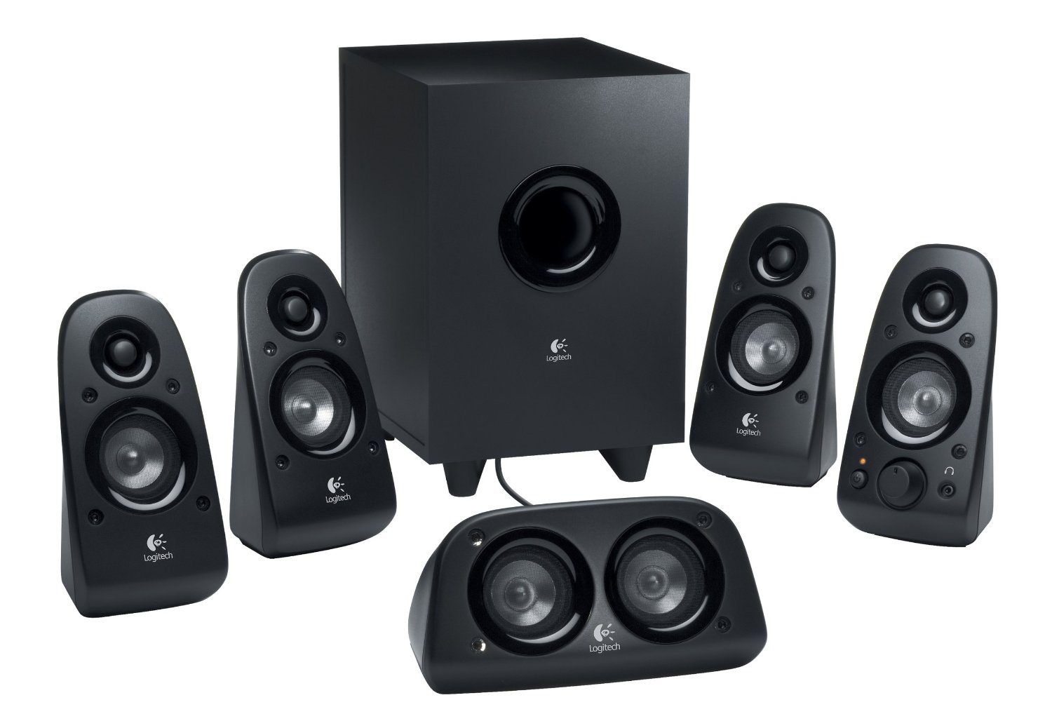 Logitech z506 5.1 Surround Sound Speakers Binary Messiah Reviews