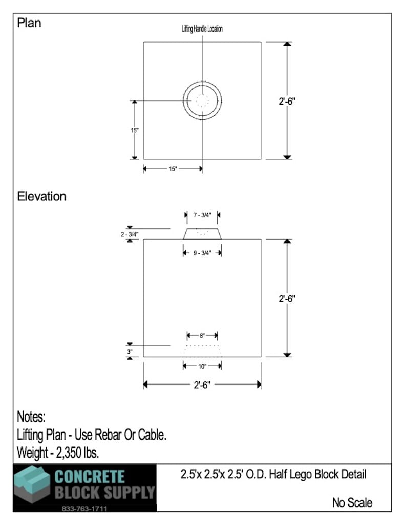 Different Sizes of Lego Blocks Concrete Block Supply