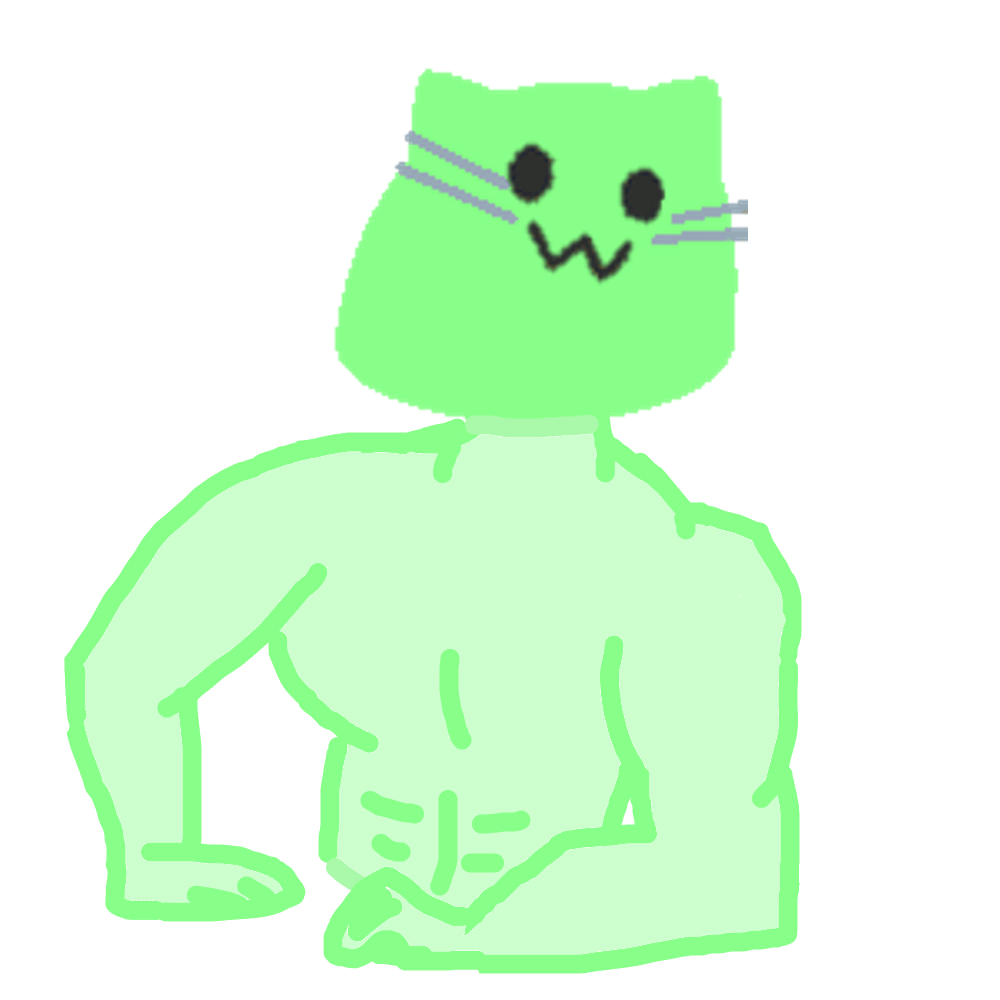 i drew some buff cats Binder Clip Scorpion