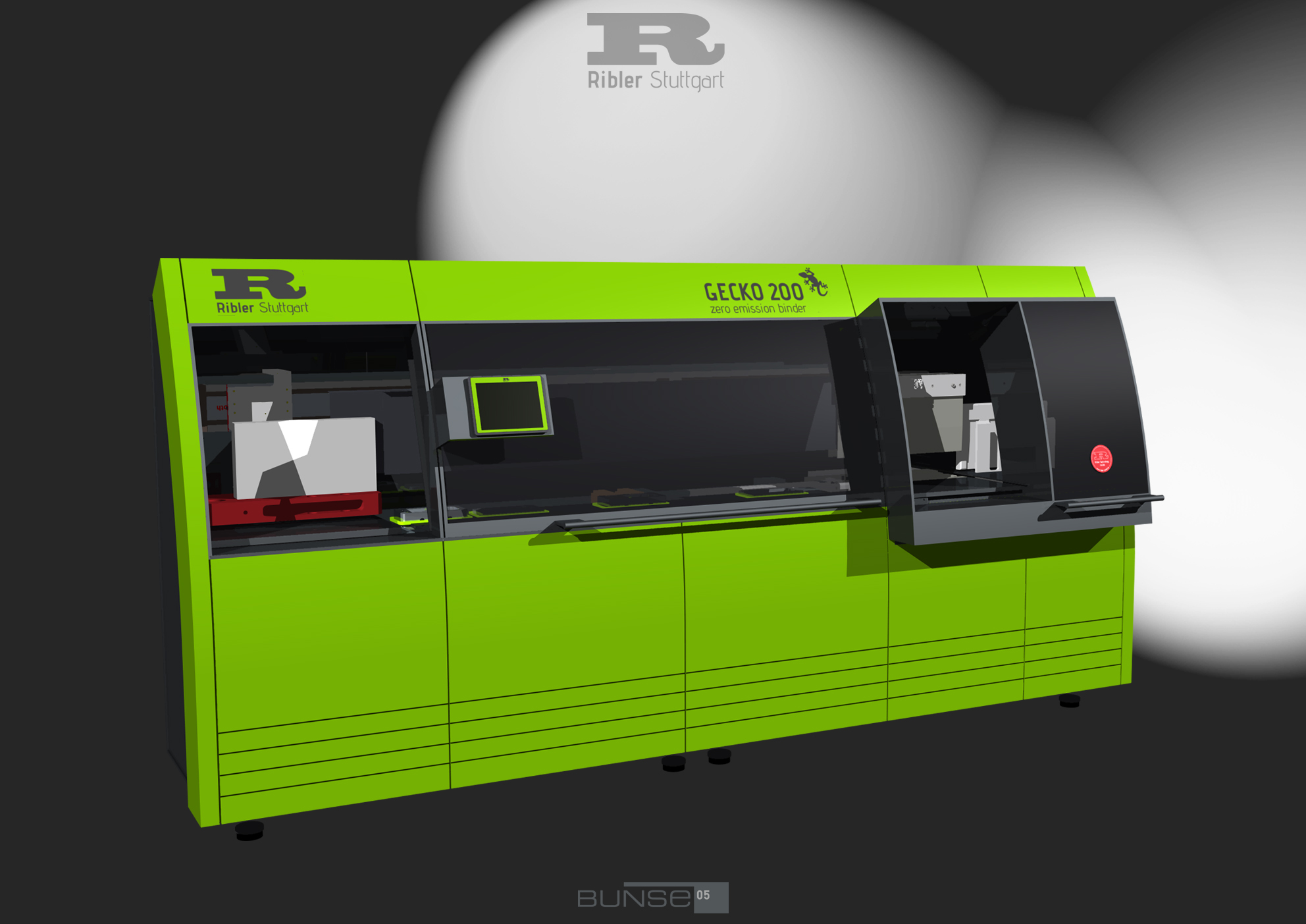 Ribler Hardcover aus einer Maschine bindereport