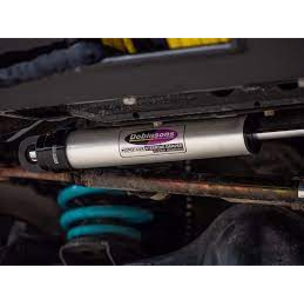 DOBINSONS ADJUSTABLE MONOTUBE STEERING DAMPER FOR Nissan Patrol Y61 GU
