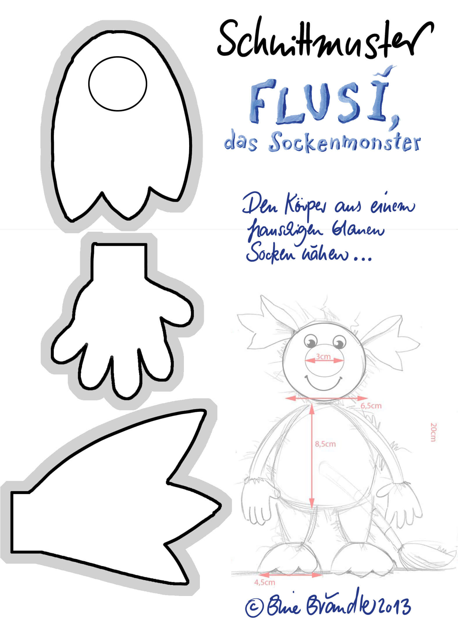 Schnittmuster Bine Brändle