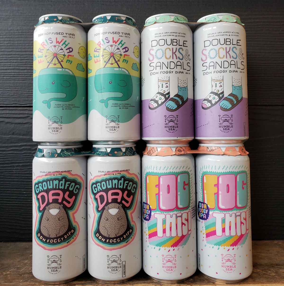 Four Humble Sea Cans! Bine & Vine Bottle Shop
