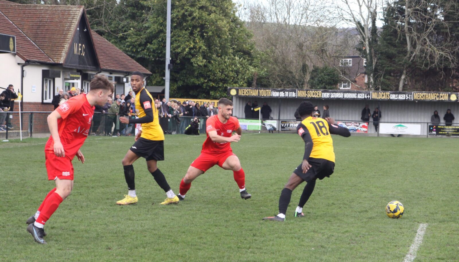 Match Photos Merstham FC Away Binfield FC
