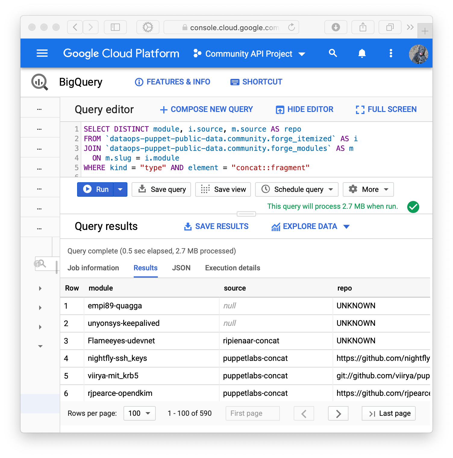 Impact Analysis of Puppet Modules ·