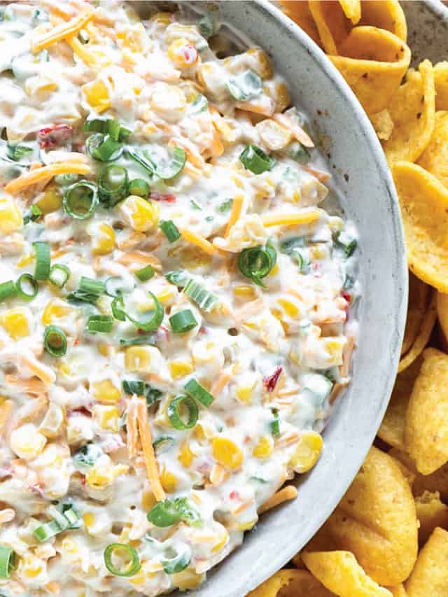 Creamy Fiesta Corn Dip Binge Worthy Bites