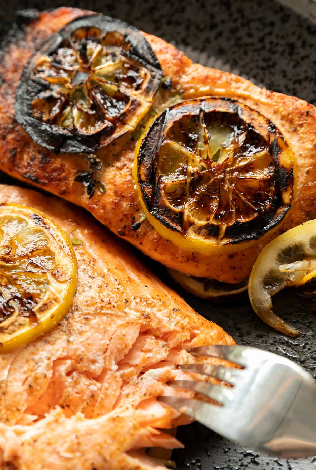 Cajun Lemon Herb Grilled Salmon Binge Worthy Bites