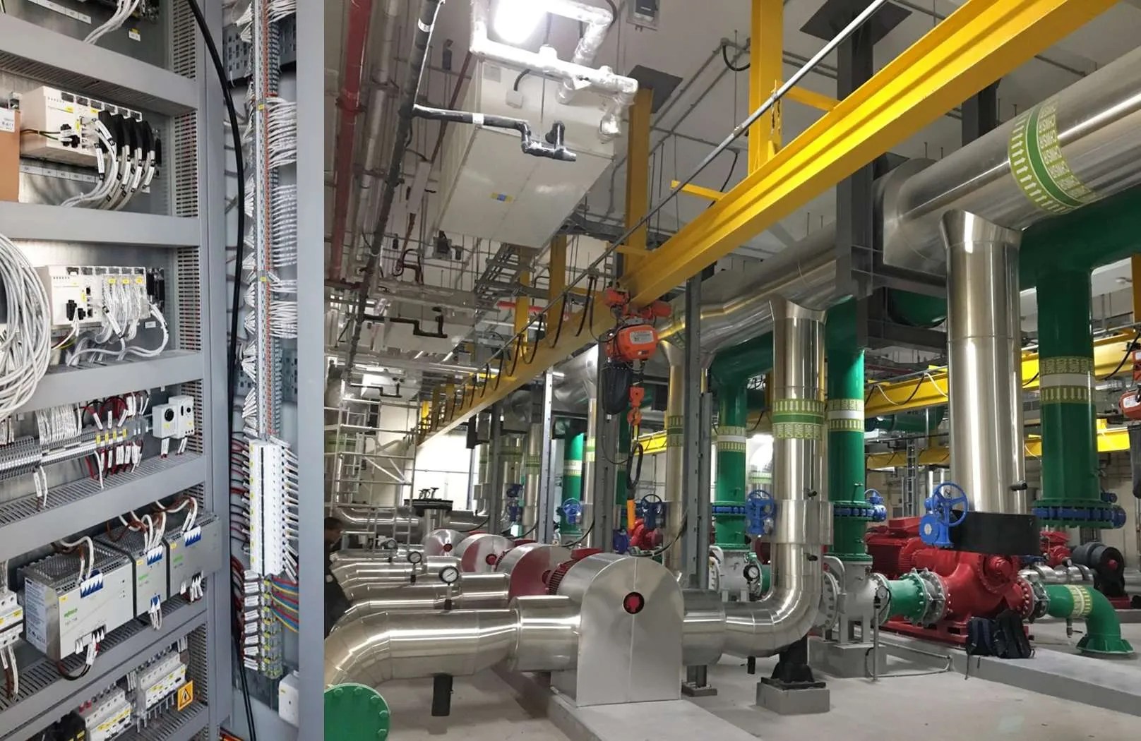 Cable Glanding & Termination of PLC Panel Binghalib Technology