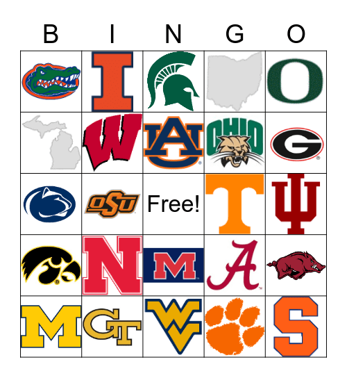 LOGOS Bingo Card