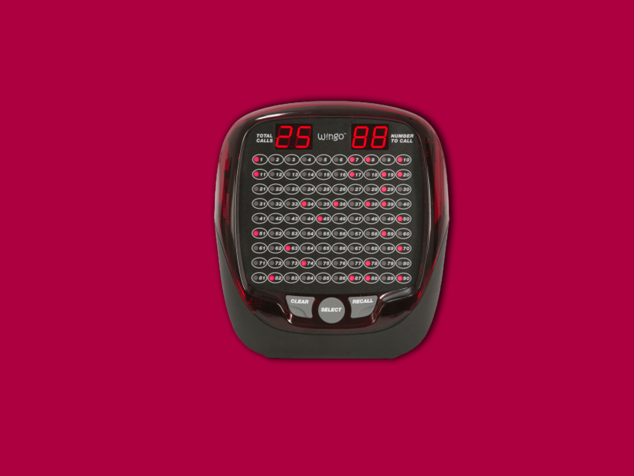 Wingo 4 Bingo Machine Bingo Supplies Ltd