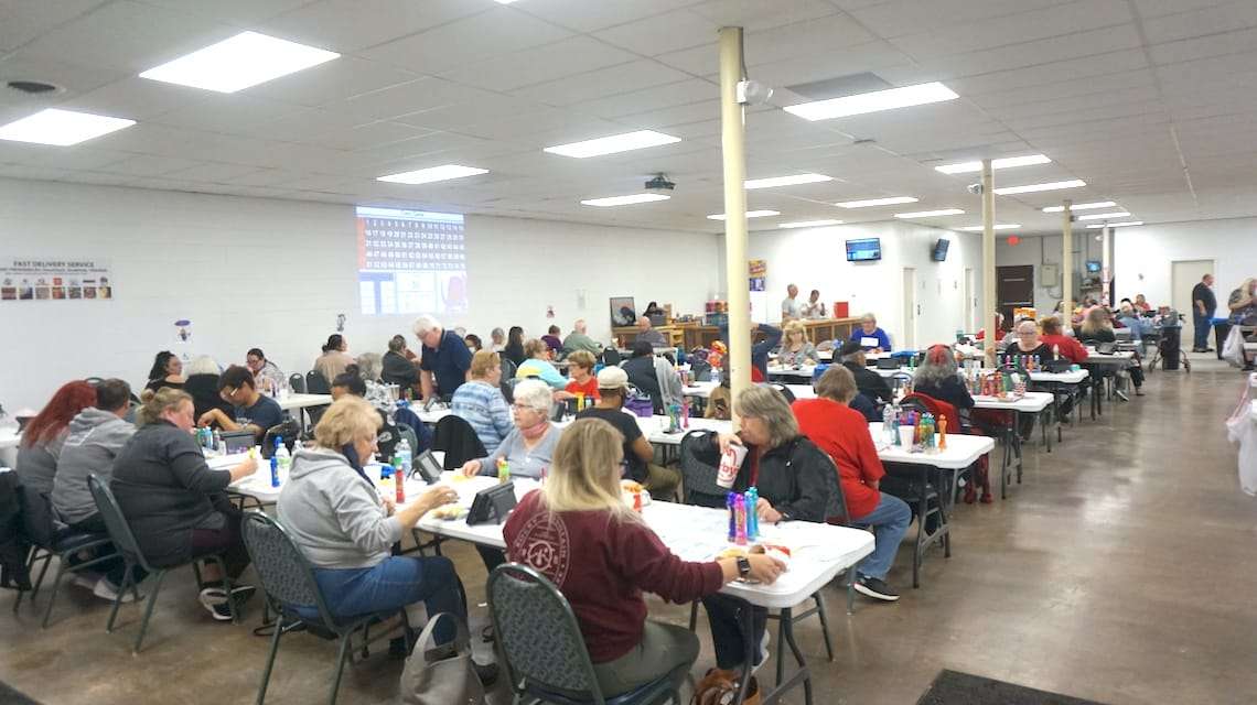 Front to Snackbar Nov 10, 2021 Bingo Wednesday Night KC Play Bingo