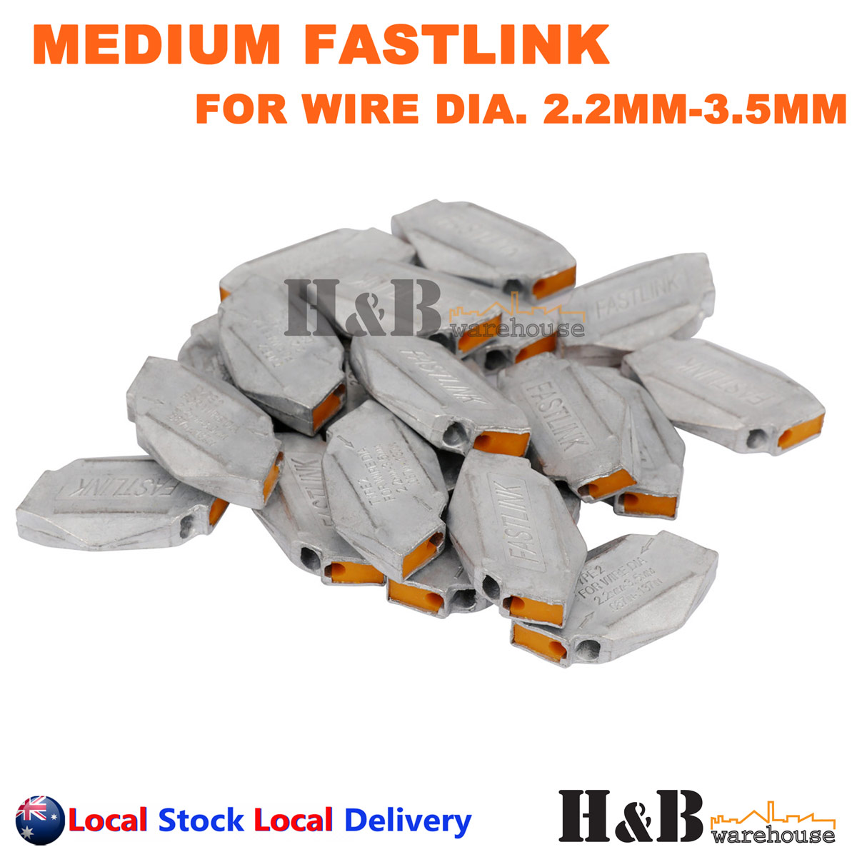40X Medium Fastlink Wire Joiners Fence Fencing Joiner Works Gripple Tensioning eBay