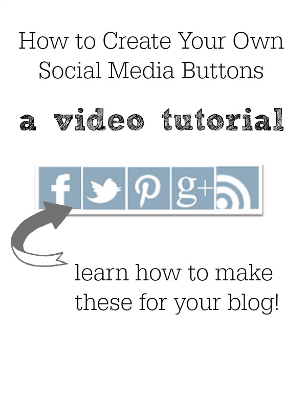 How to Create Your Own Social Media Icons A Video Tutorial • Binkies
