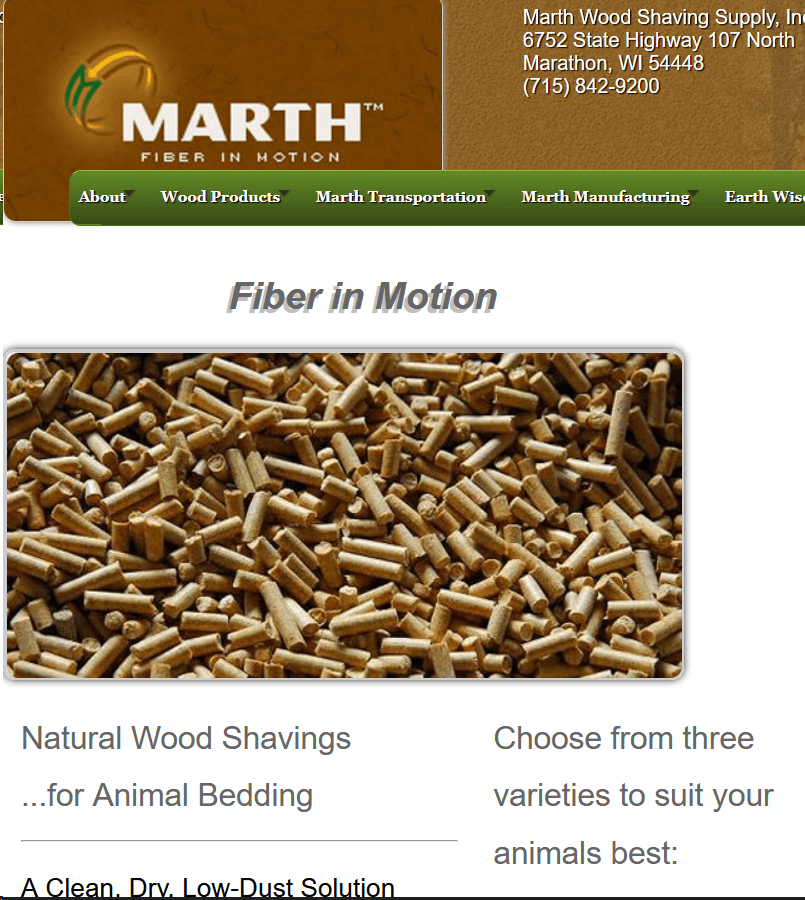 Is Marth softwood shaving horse pelleted bedding safe for rabbit litter