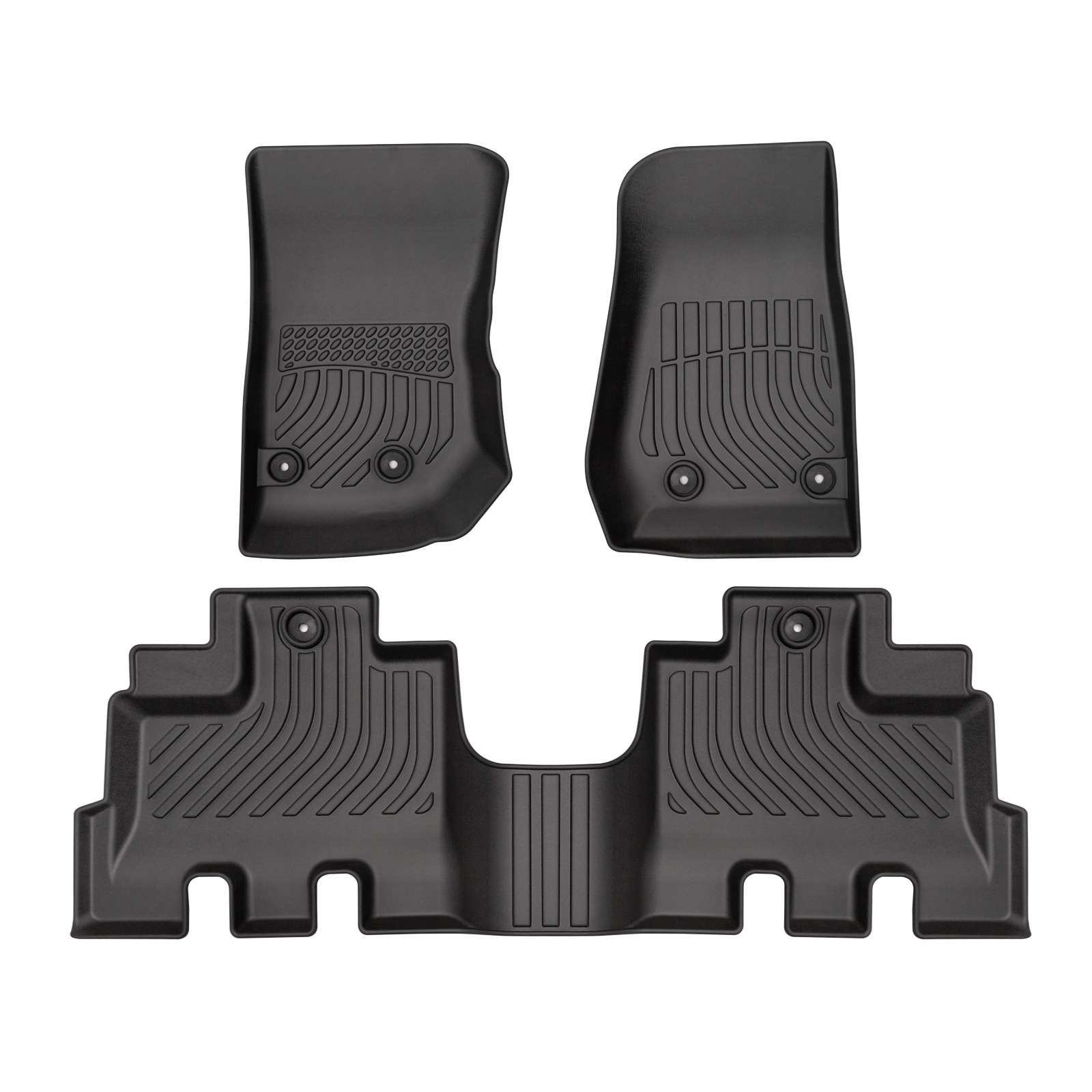 BinmotorCustom Floor Mats Fit for Jeep Wrangler JK Unlimited, 4 Door