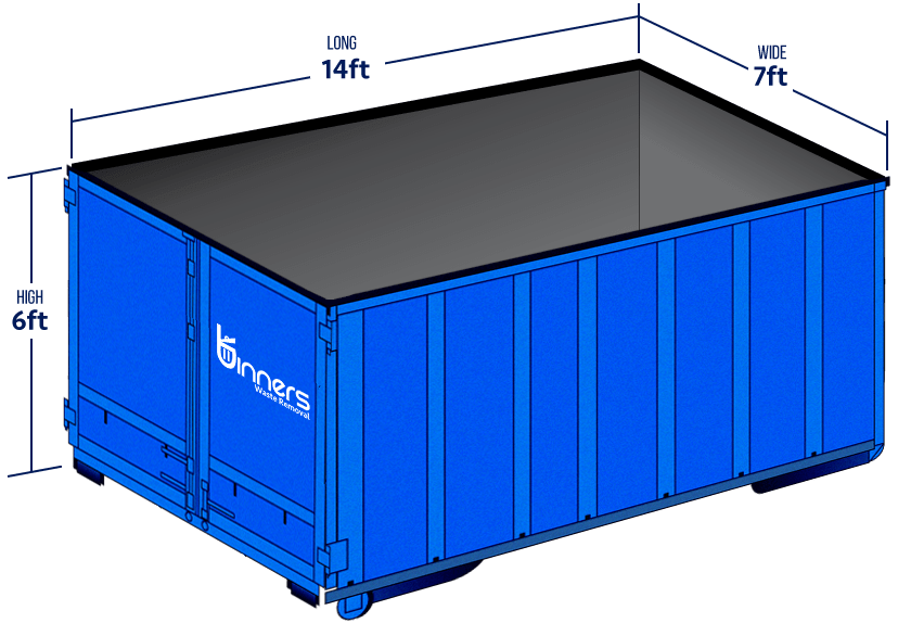 Bin Rentals in Toronto 7, 14, 20 Yard Bins for Contractors