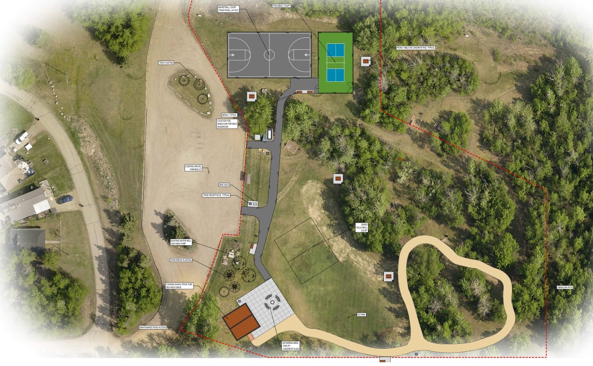 South Cooking Lake Park Design, Strathcona County Alberta Managed