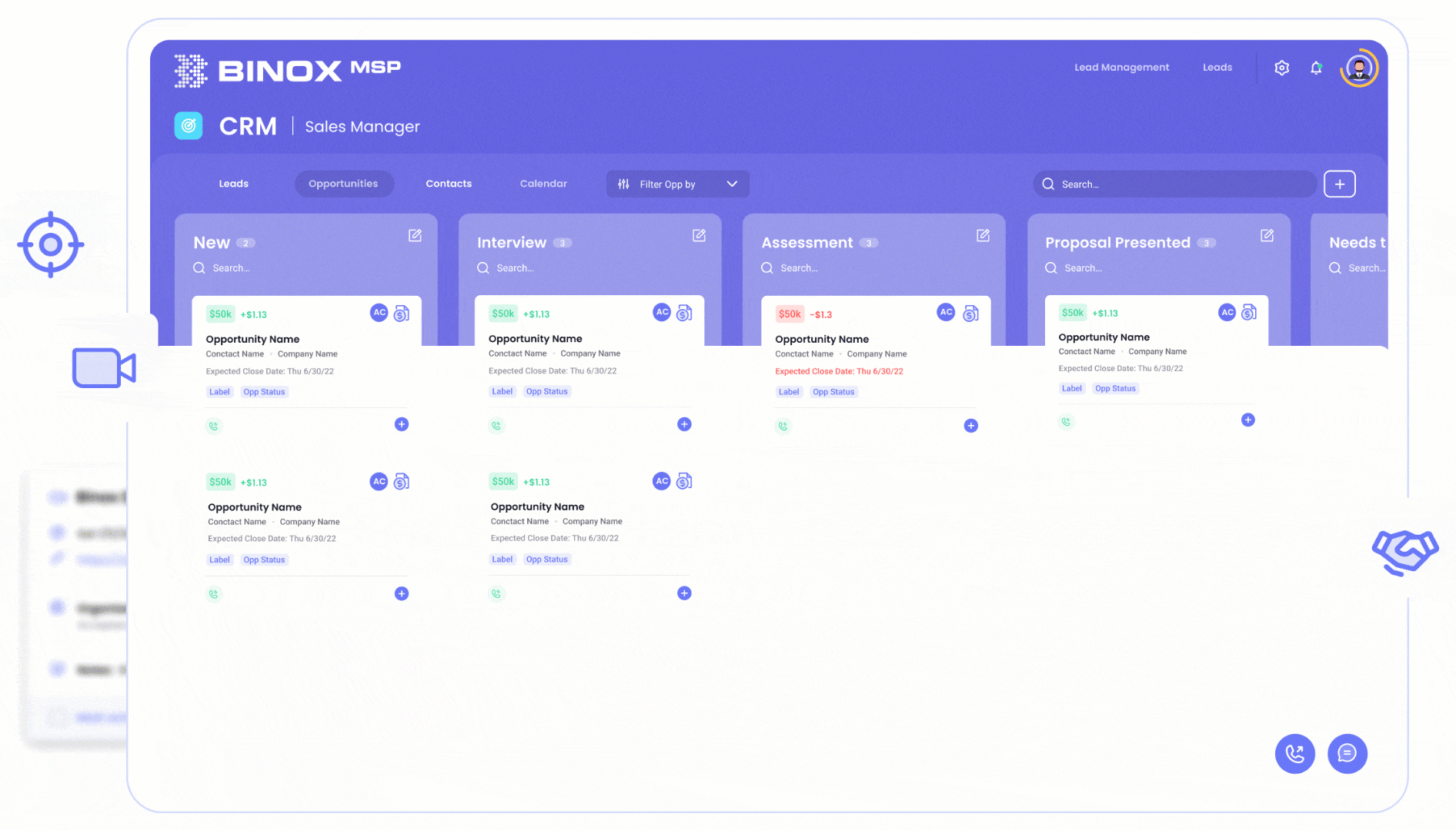 Sales CRM Binox The First Sales Optimization Tool for MSPs
