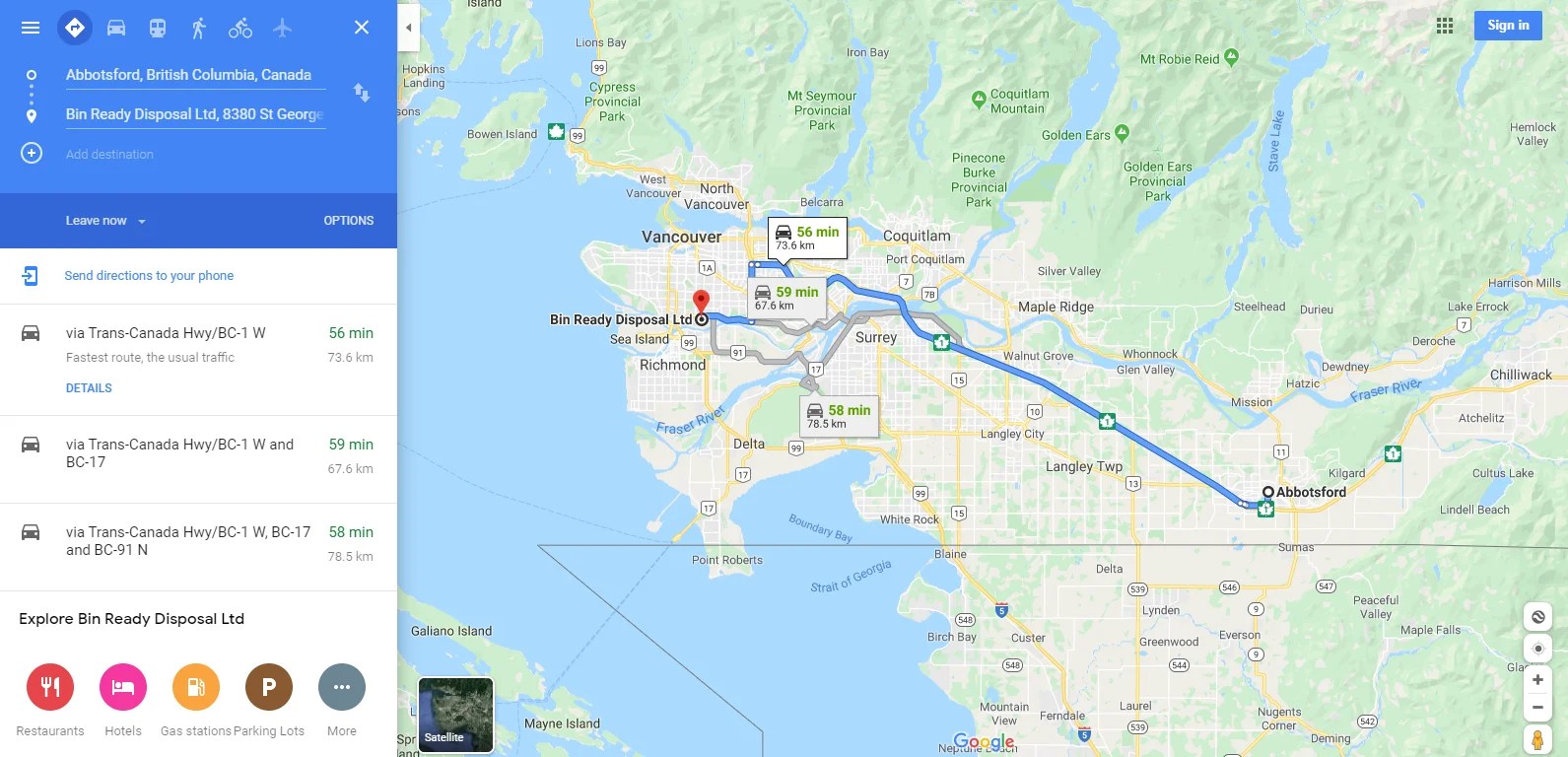 Abbotsford Disposal Bin Rental Bin Ready Disposal Ltd