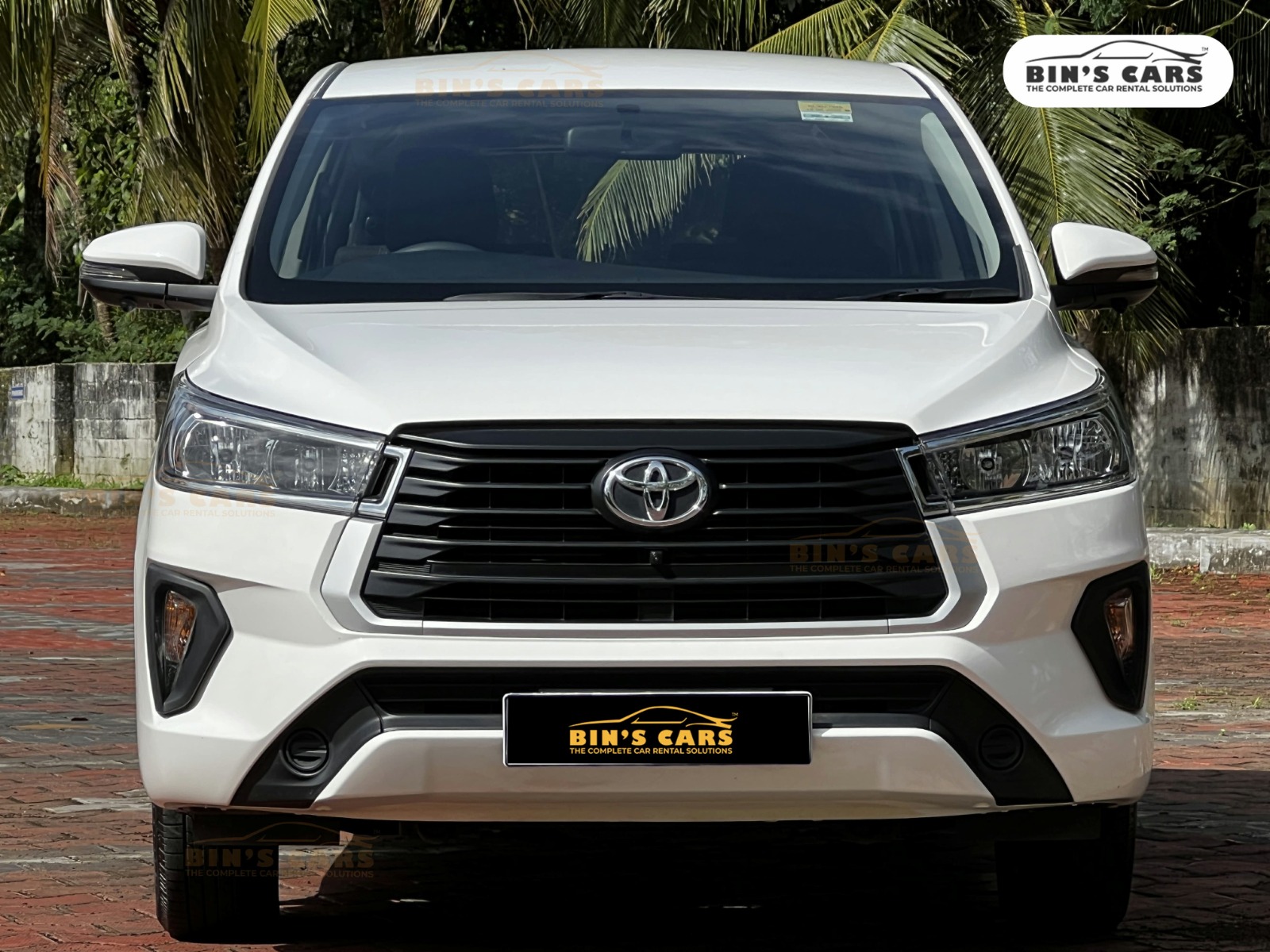 Toyota Innova Crysta Automatic Car for rent in Kerala BinsCars