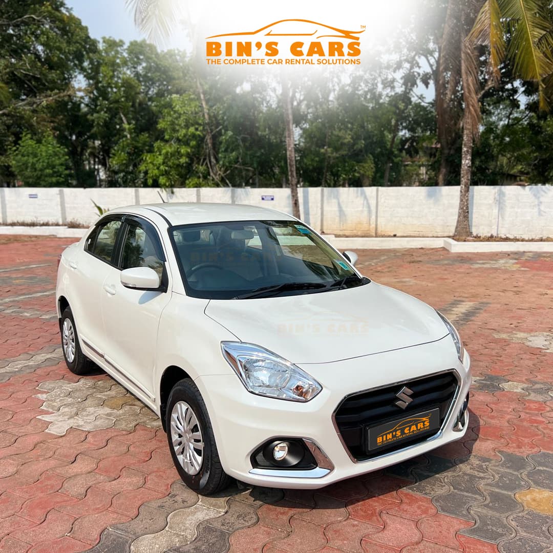 Suzuki Dzire Automatic Car for Rent Car Rentals in Kerala