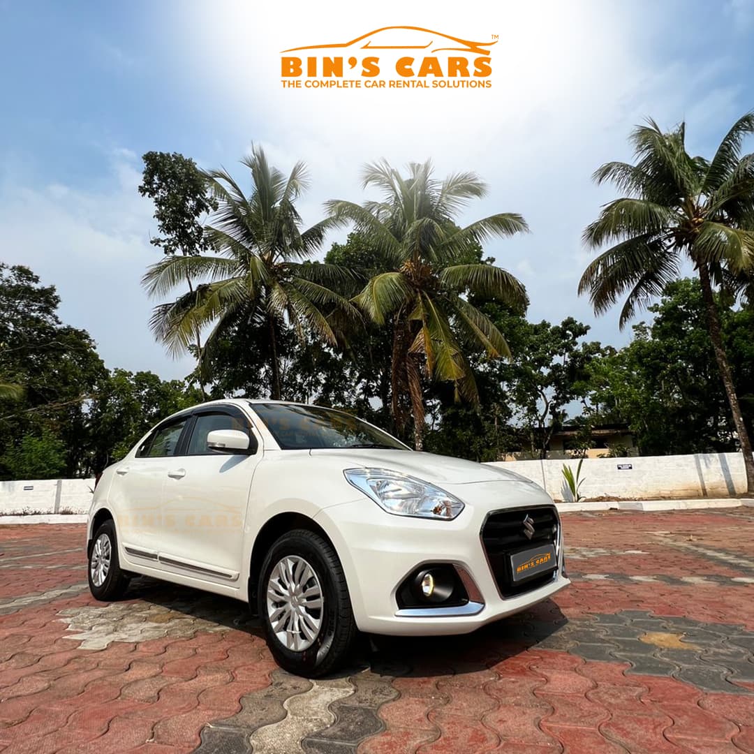 Suzuki Dzire Automatic Car for Rent Car Rentals in Kerala