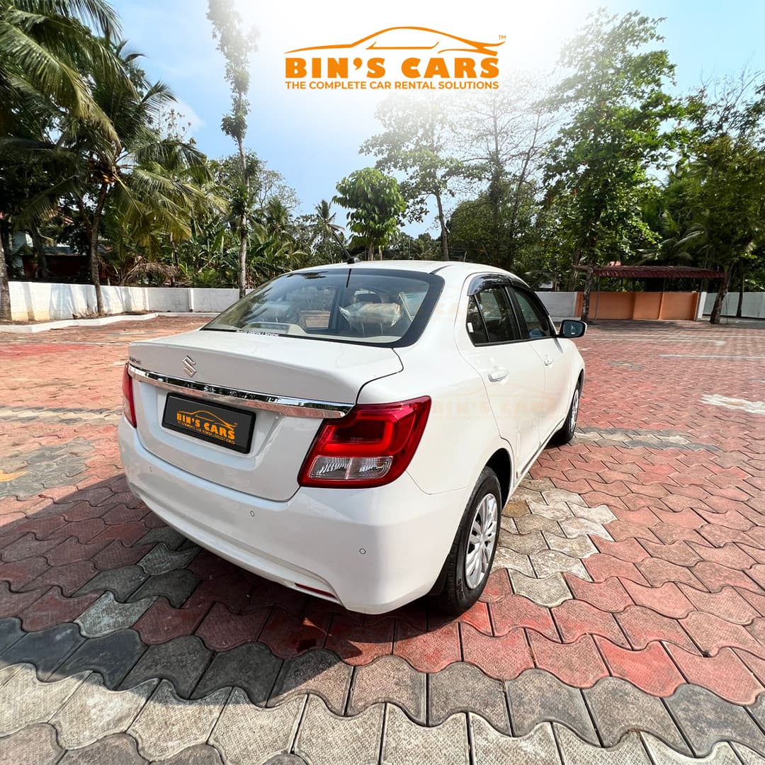 Suzuki Dzire Automatic Car for Rent Car Rentals in Kerala