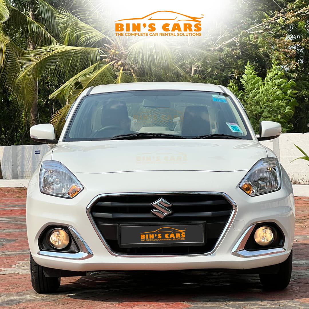 Suzuki Dzire Automatic Car for Rent Car Rentals in Kerala
