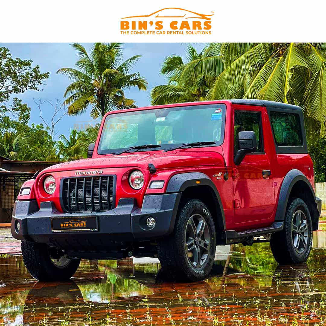 Mahindra Thar Automatic Car For Rental In Kerala Selfdrive Rent a car