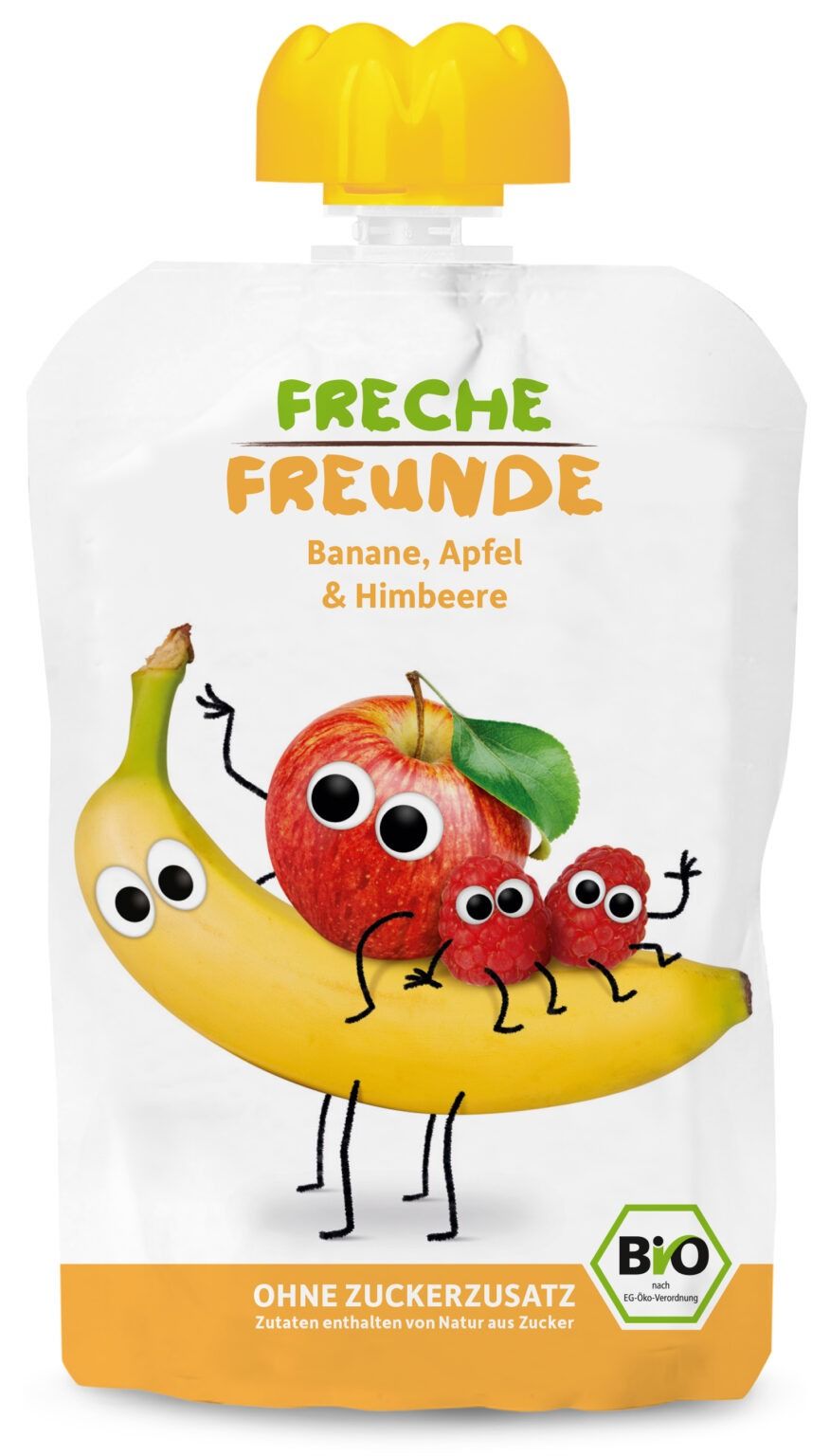 Freche Freunde „Banane, Apfel & Himbeere" BIO 6 x 100g online kaufen
