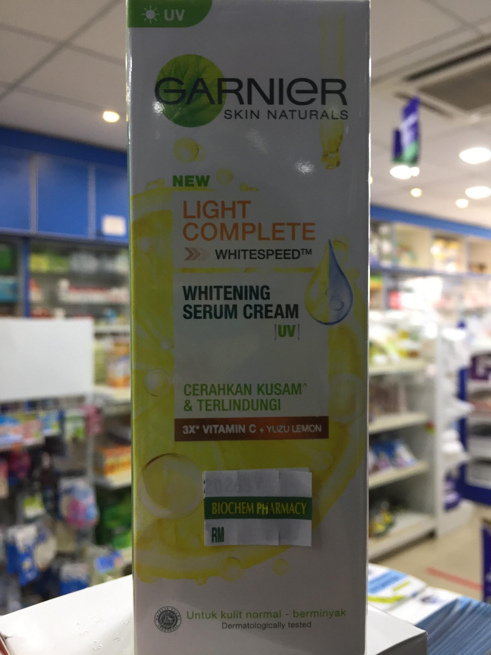 Garnier Light Complete Whitening Serum Cream (40ml) Biochem Pharmacy