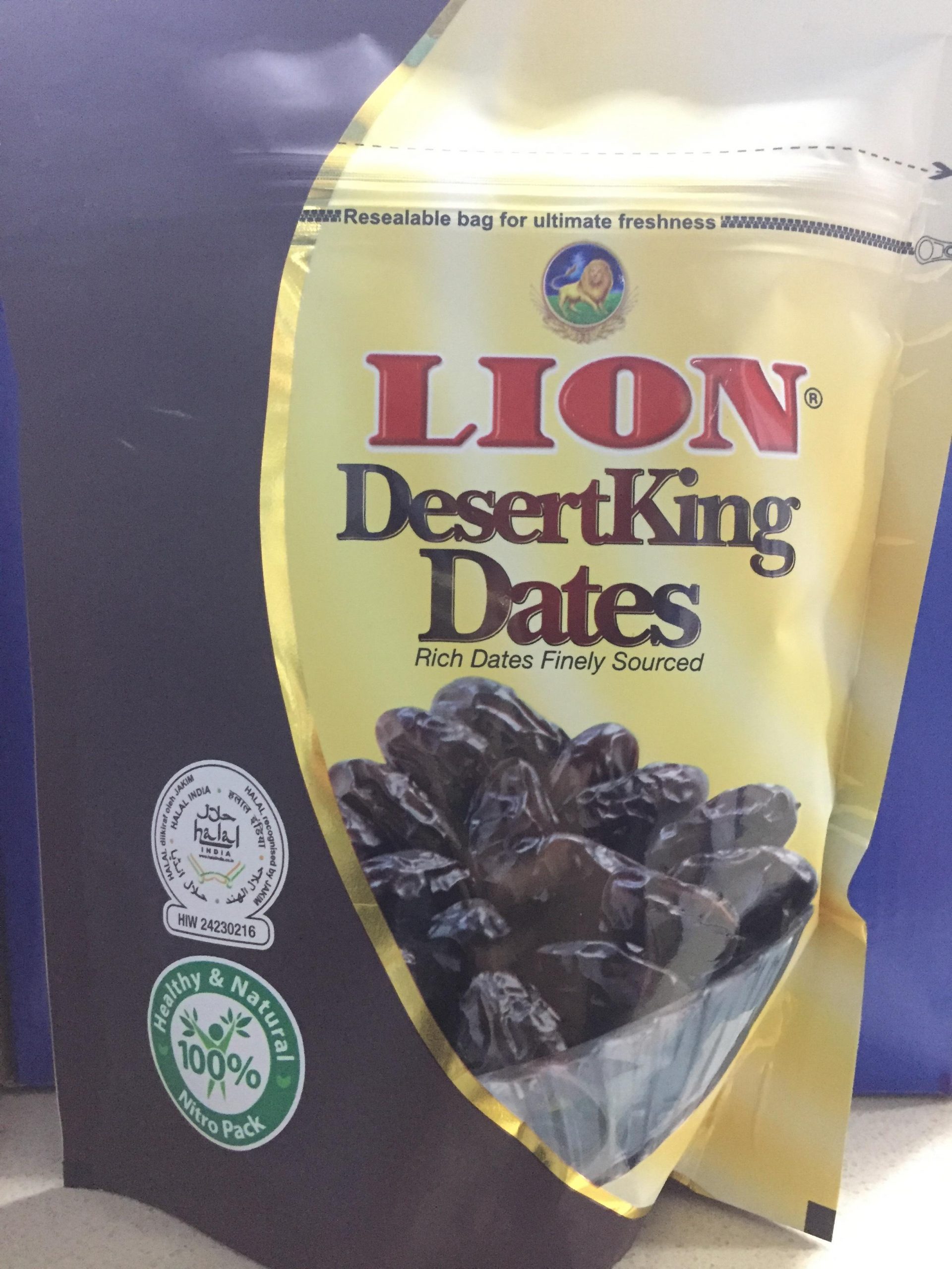 Dates Lion Desert King (250g) Biochem Pharmacy