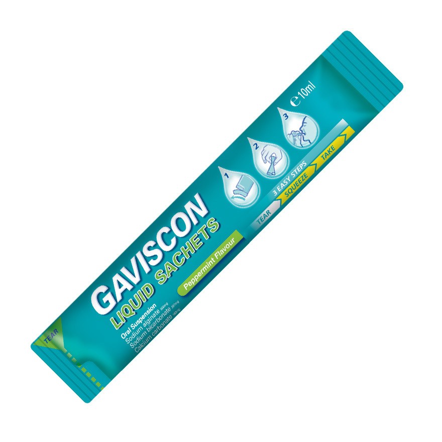 Gaviscon Liquid Sachets (1 pcs/10ml) Biochem Pharmacy