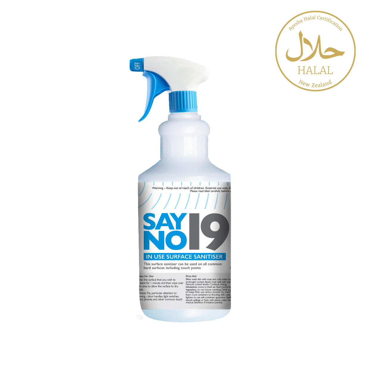 SURFACE SANITISER 750ml Biochem Solutions