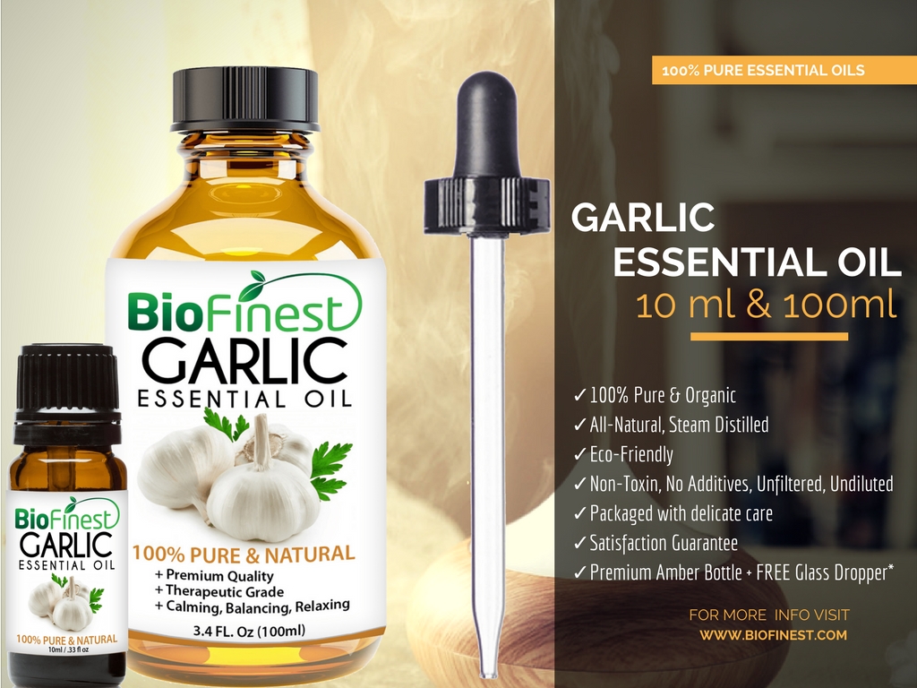 Biofinest 100 Pure Garlic Essential Oil Best For Aromatherapy