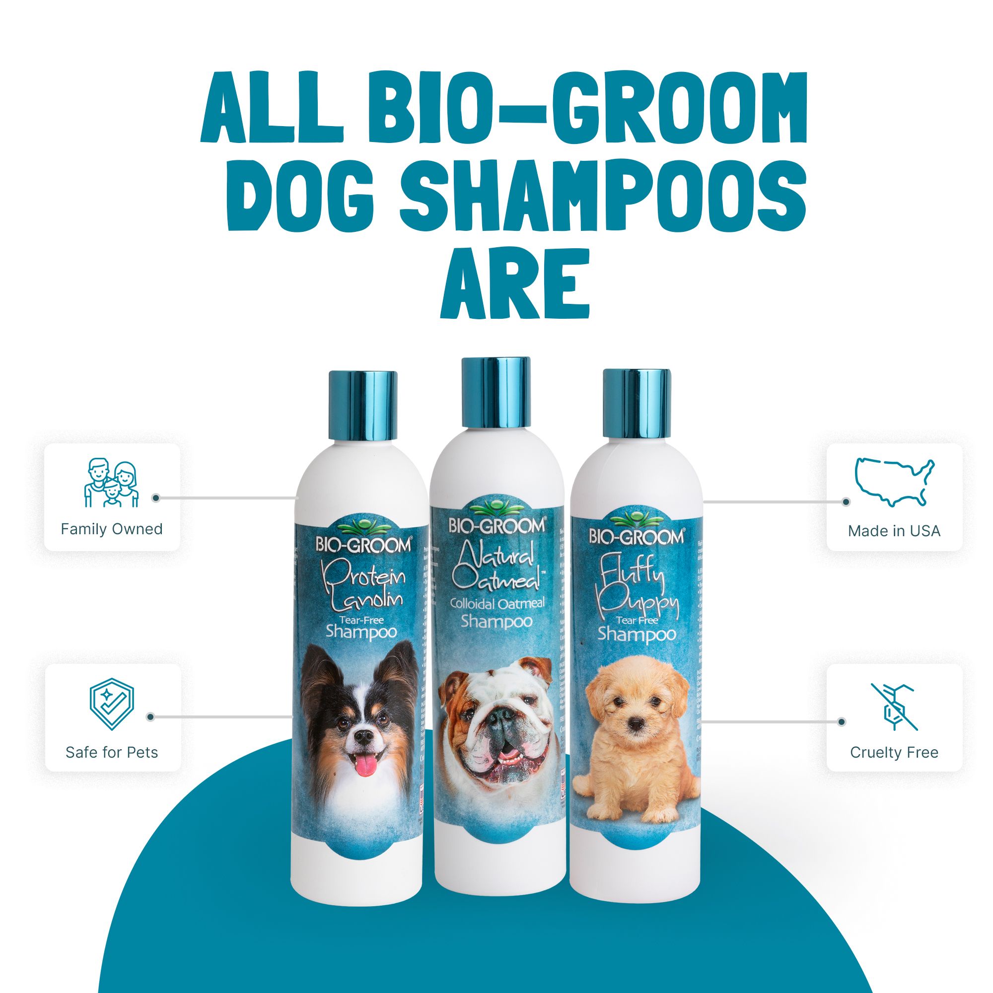 Natural Oatmeal AntiItch Dog Shampoo BioGroom
