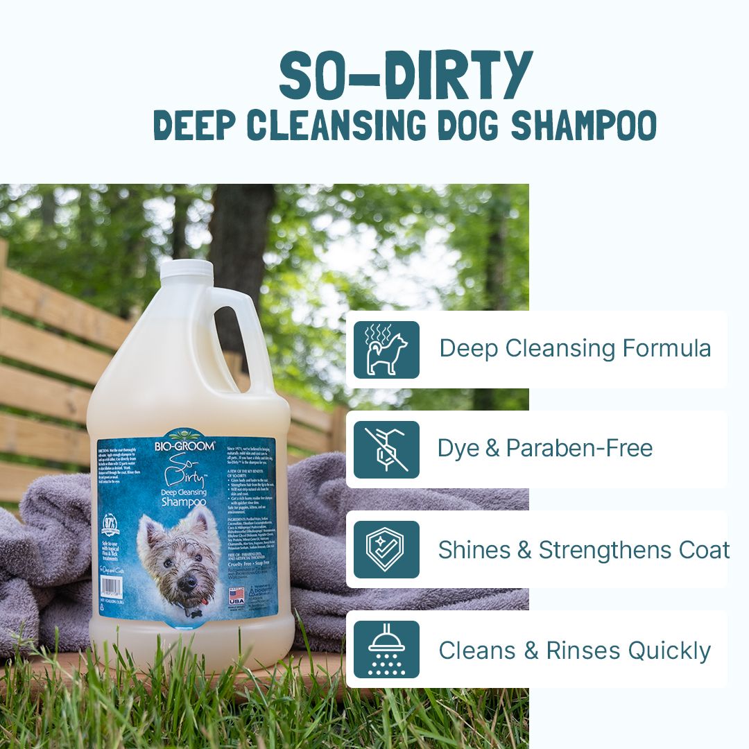 SoDirty™ Deep Cleansing Dog Shampoo BioGroom