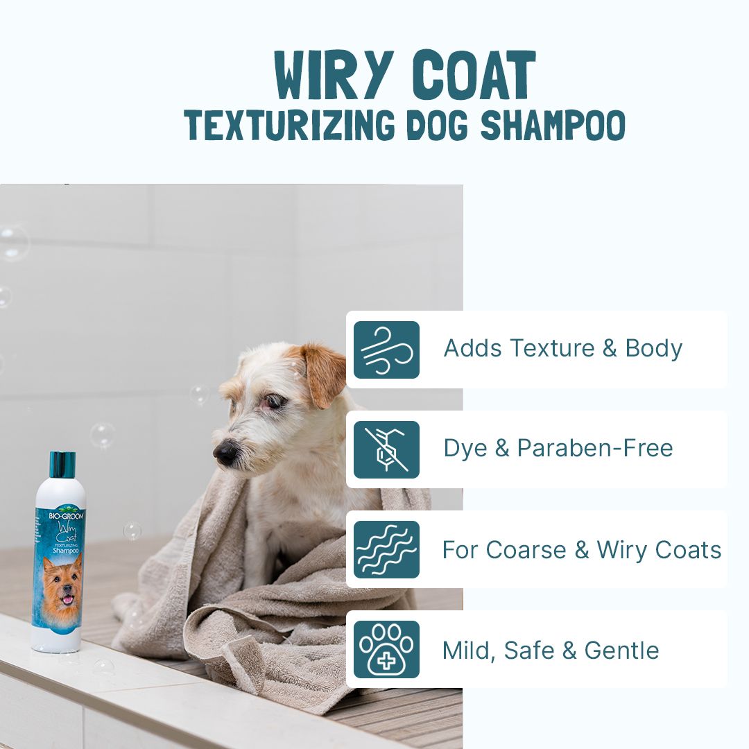 Wiry Coat Tearless Texturizing Dog Shampoo BioGroom