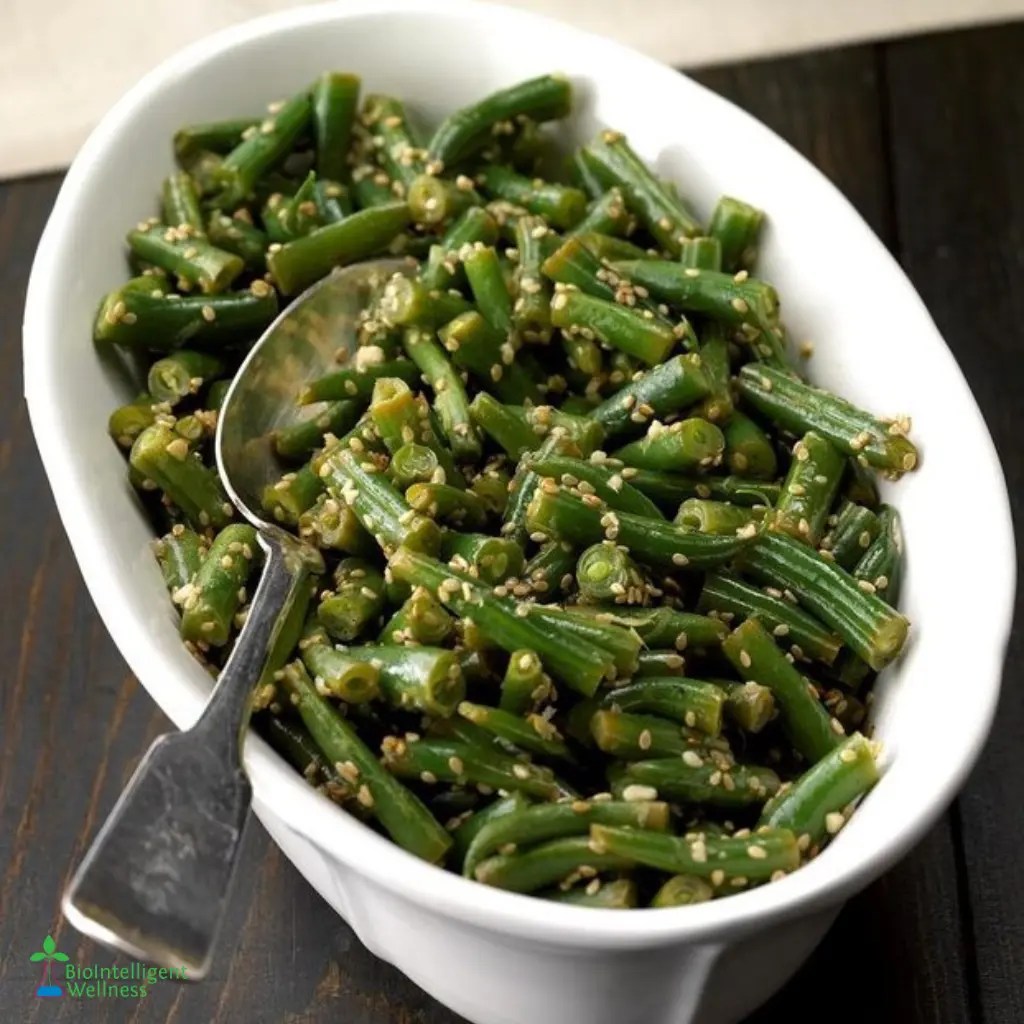 Garlic Sesame Green Beans BioIntelligent Wellness