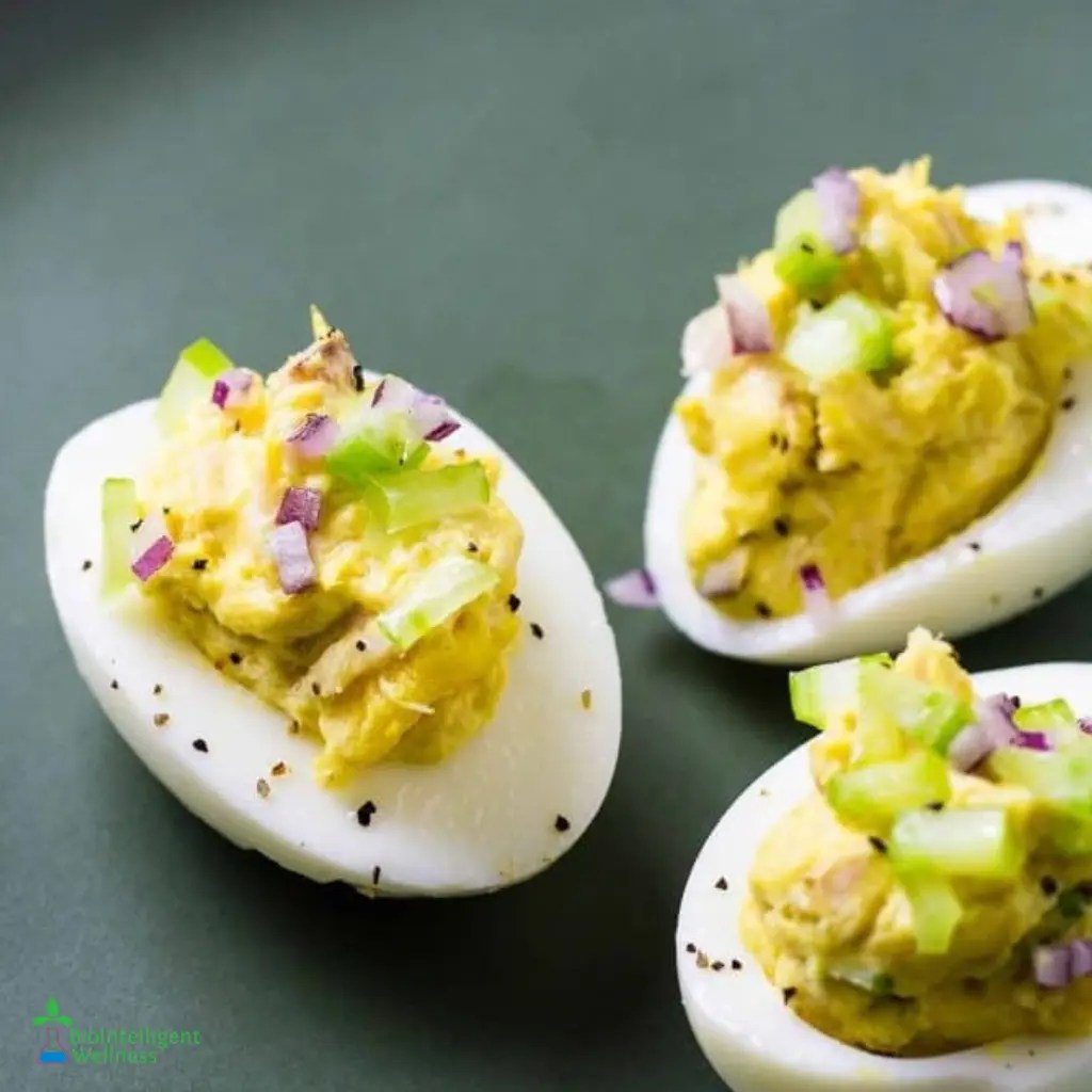 Tuna Deviled Eggs BioIntelligent Wellness