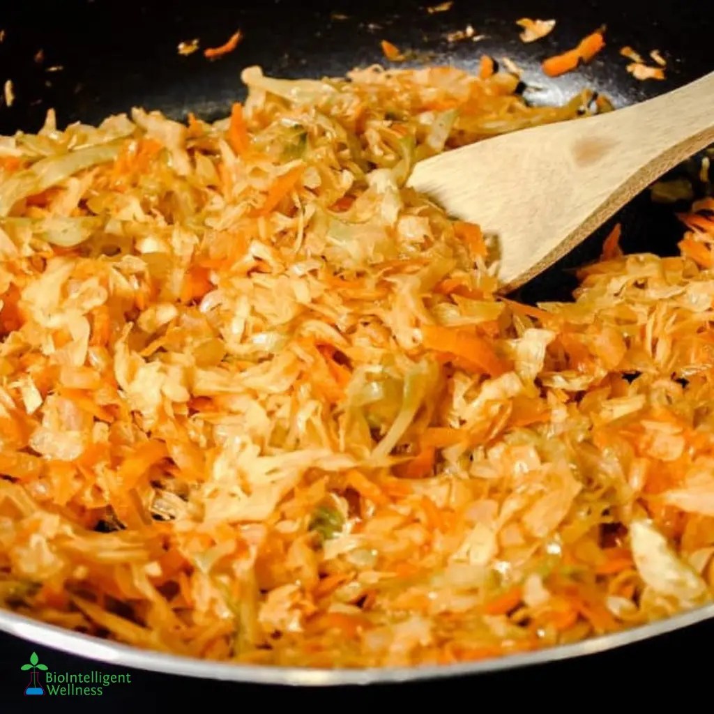 Stewed Cabbage and Tomatoes BioIntelligent Wellness