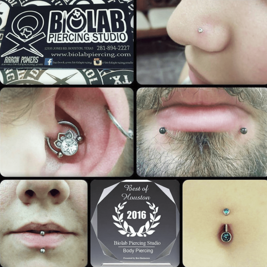 Piercing Galleries Biolab Piercing Studio Award winning piercing studio