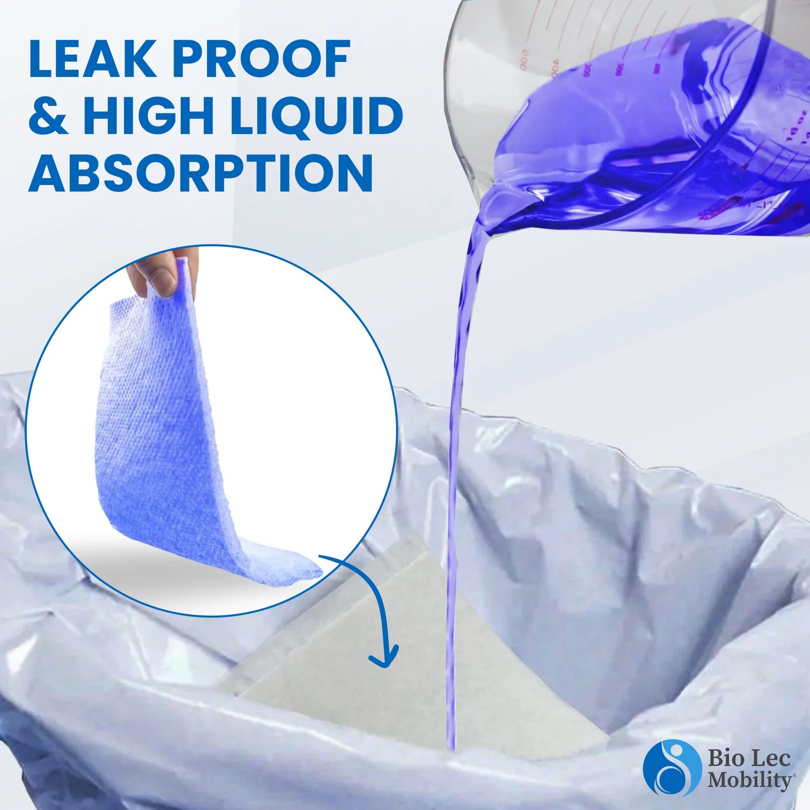 Shop Commode Liner, Disposable Commode Liners BioLec, UK
