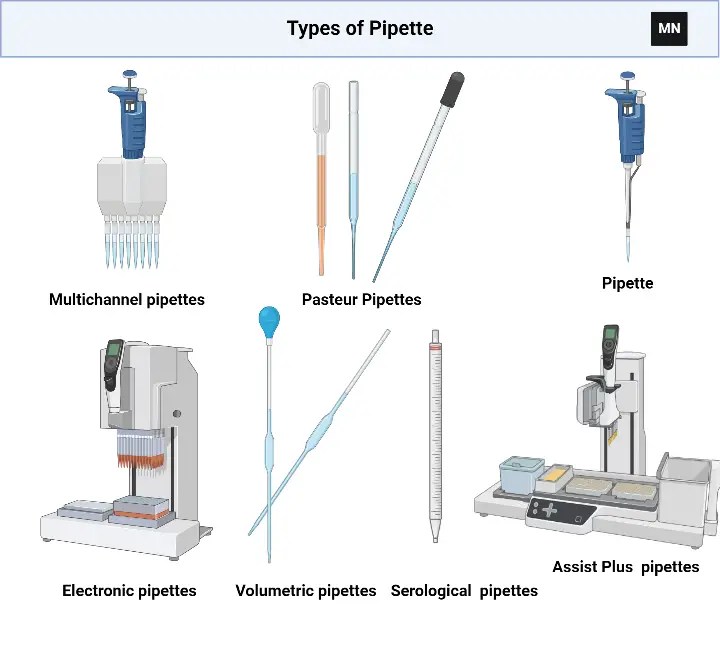Pipette Definition, Principle, Parts, Procedure, Applications