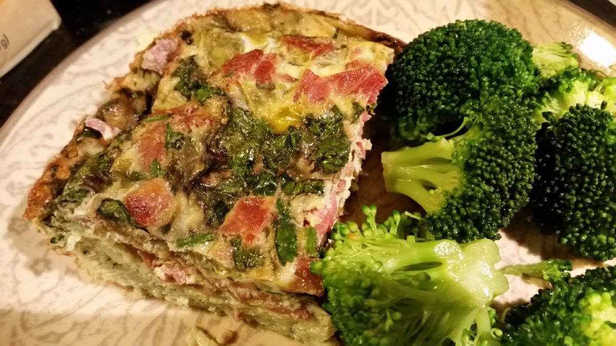 Turkey Bacon Veggie Frittata Bionic Bloom