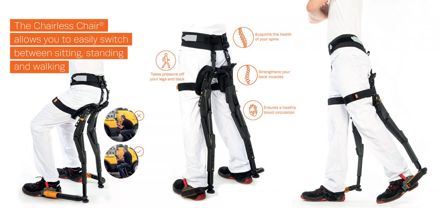 Chairless Chair Bionic Lift