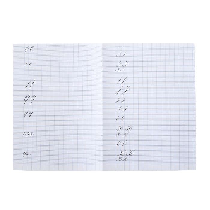 Cahier d’exercices de calligraphie Cahiers d’exercices Biopaj Papeterie