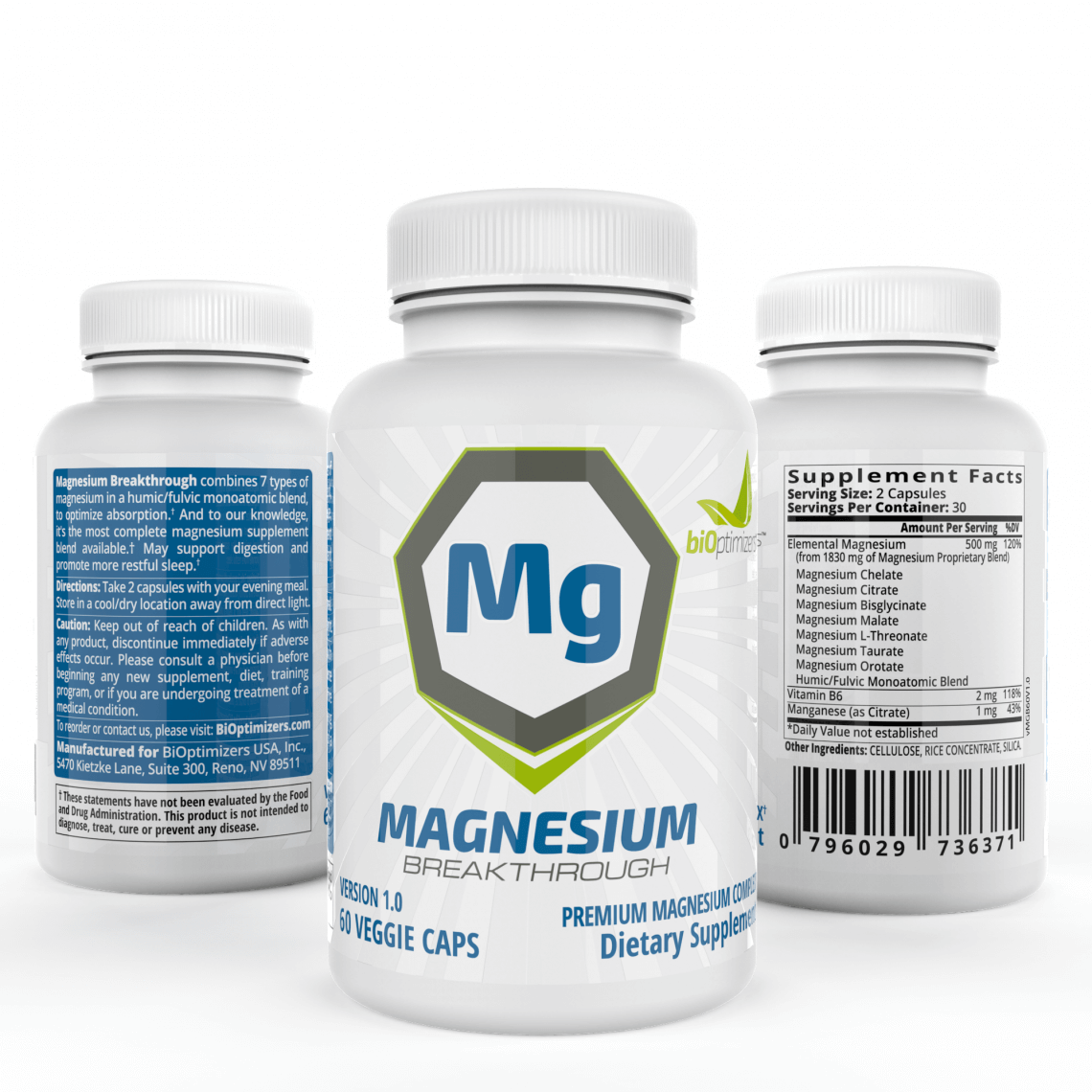 Magnesium Breakthrough BiOptimizers