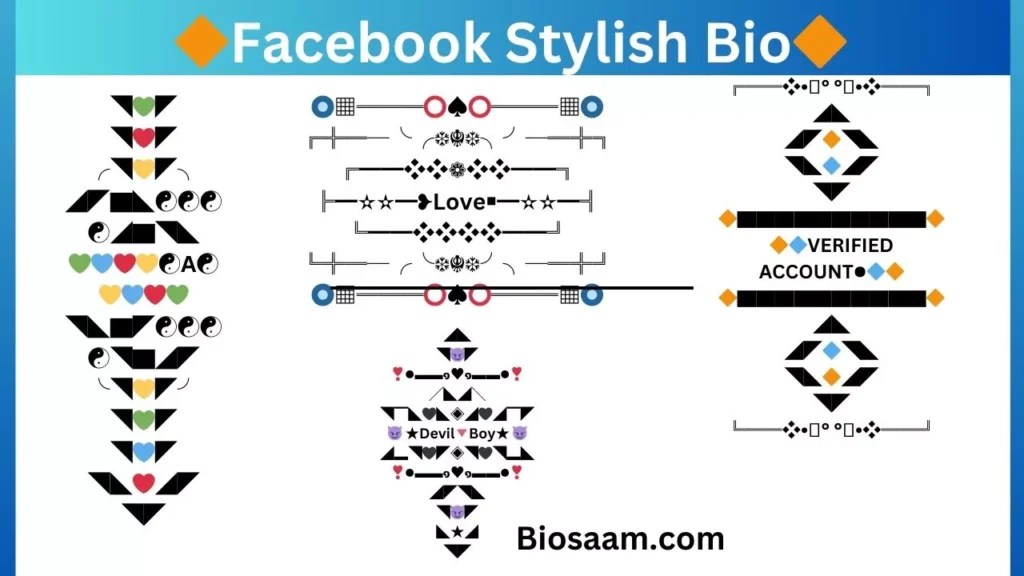 259+ Best Facebook Stylish Bio Stylish Bio For Fb (2024)