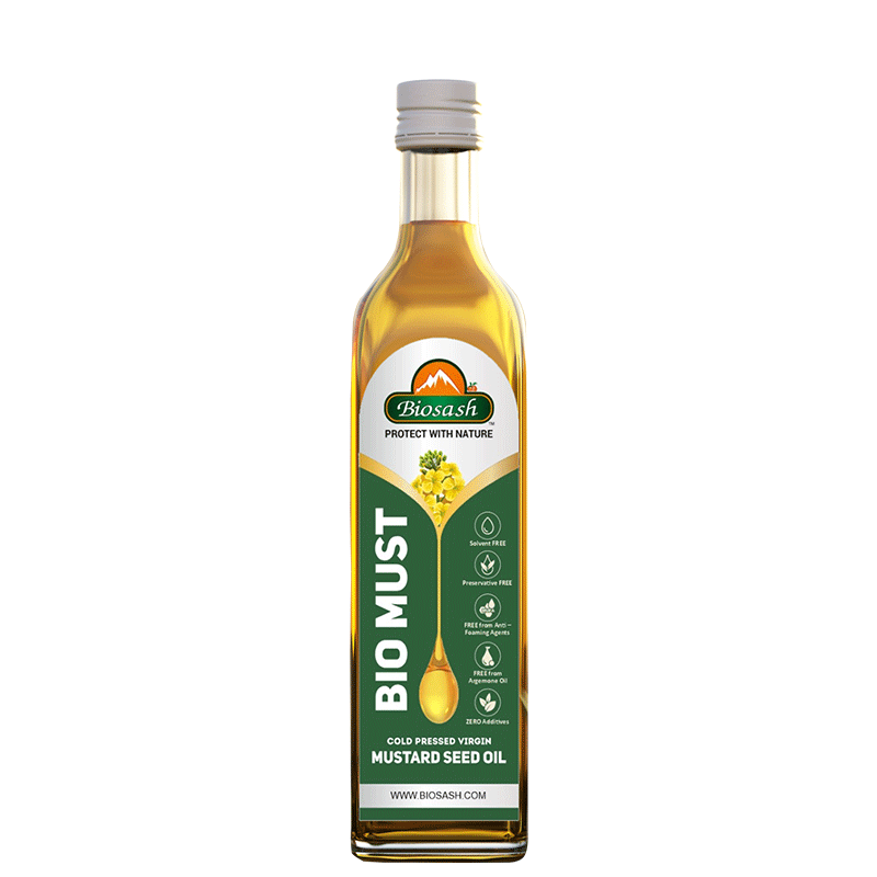 BIO MUST COLD PRESSED MUSTARD SEED OIL Biosash